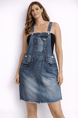 Kantáros farmerszoknya