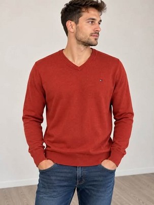Tommy Hilfiger férfi pulóver (L)