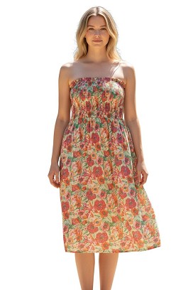 Női pántnélküli ruha