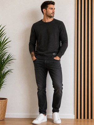 Jack&Jones férfi pulóver (L)