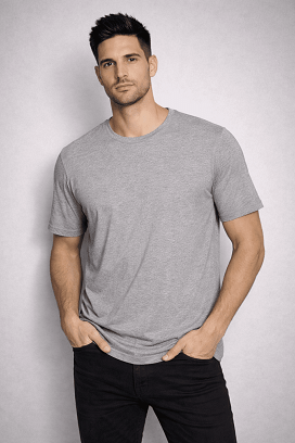 Szürke férfi póló