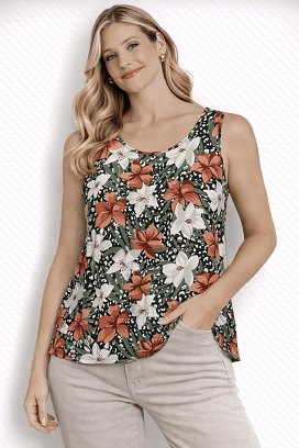 Primark virágos blúz