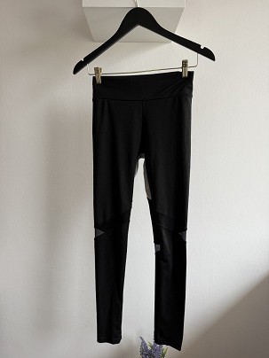 Fekete-szürke leggings