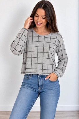 Női pulóver (L)