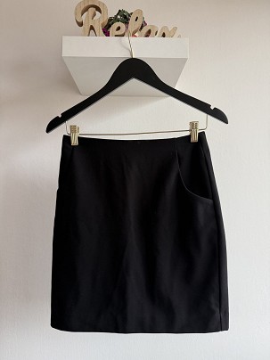 H&M fekete szoknya
