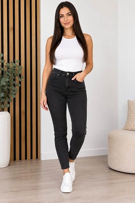 Bershka fekete farmernadrág (XL)